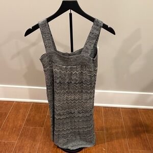Sweater Project Charcoal Knit Top
